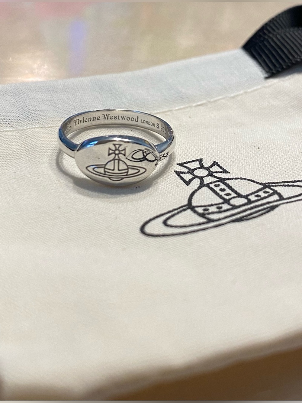 Vivienne Westwood 925 Sterling Silver ring